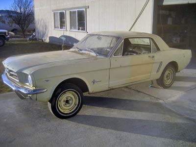 1965 Ford Mustang Before