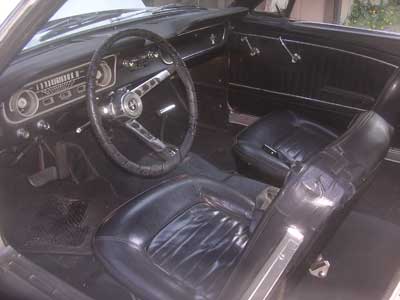 Mustang Interior Before